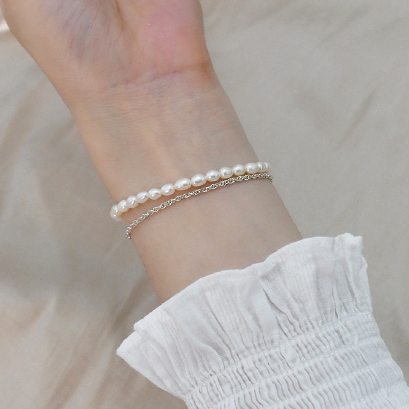 Classic 18K Gold Freshwater Pearl Bracelet – Yoko London