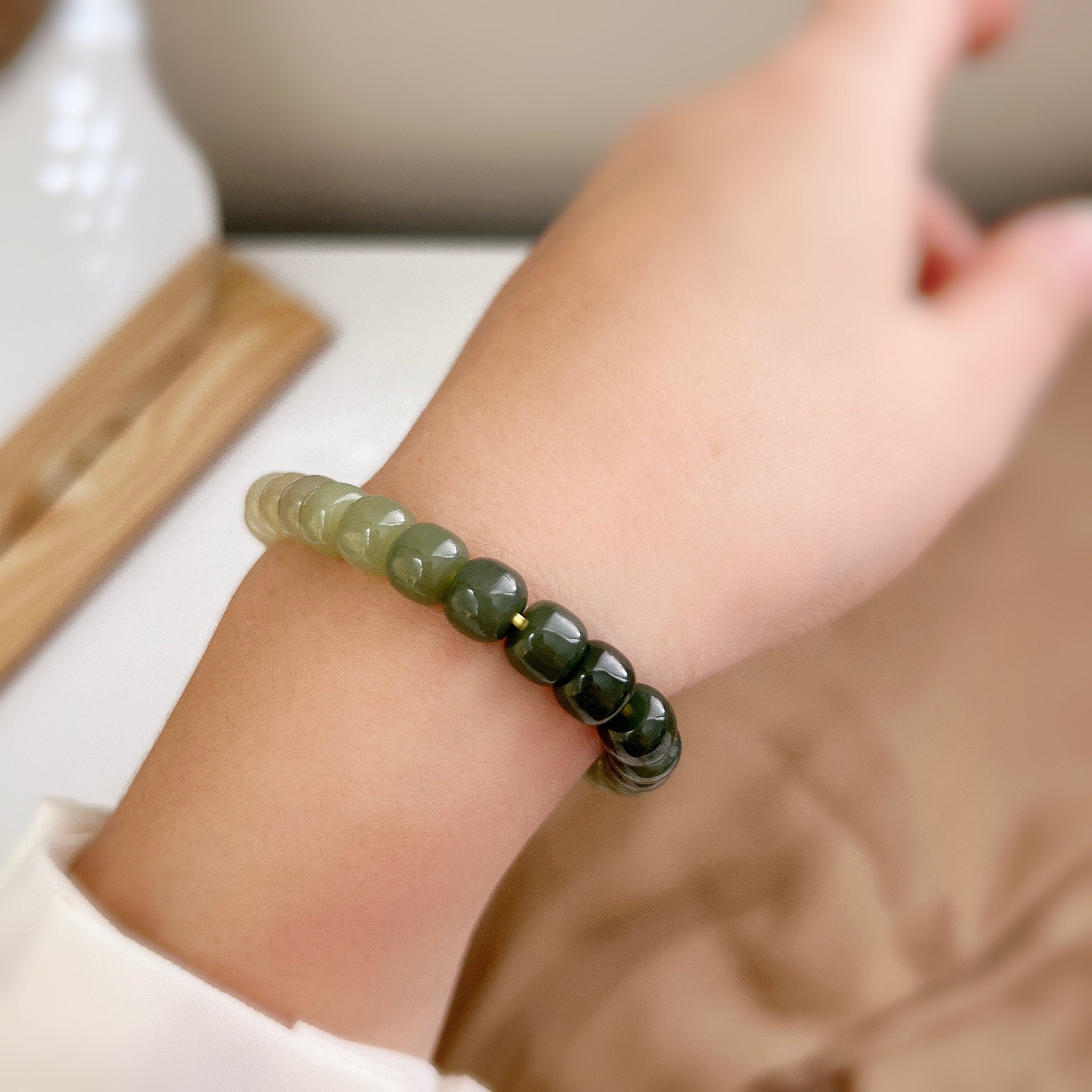 Accessories Jade Jewelry Natural Jade Bracelet Dongling Jade Gemstone  Bracelet – the best products in the Joom Geek online store