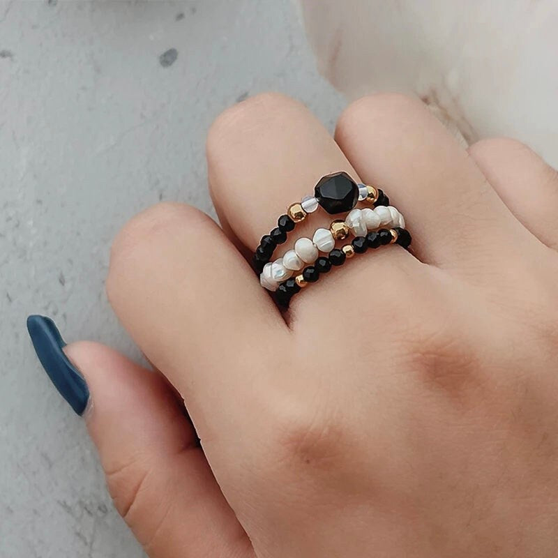 Bohemian Handmade Elastic Rings With Natural Pink Quartz And Red Jasper  Jade Bead Bracelet 3mm Small Batch For Womens Fashion Jewelry And Gifts  From Blackpearl888888, $1.76 | DHgate.Com