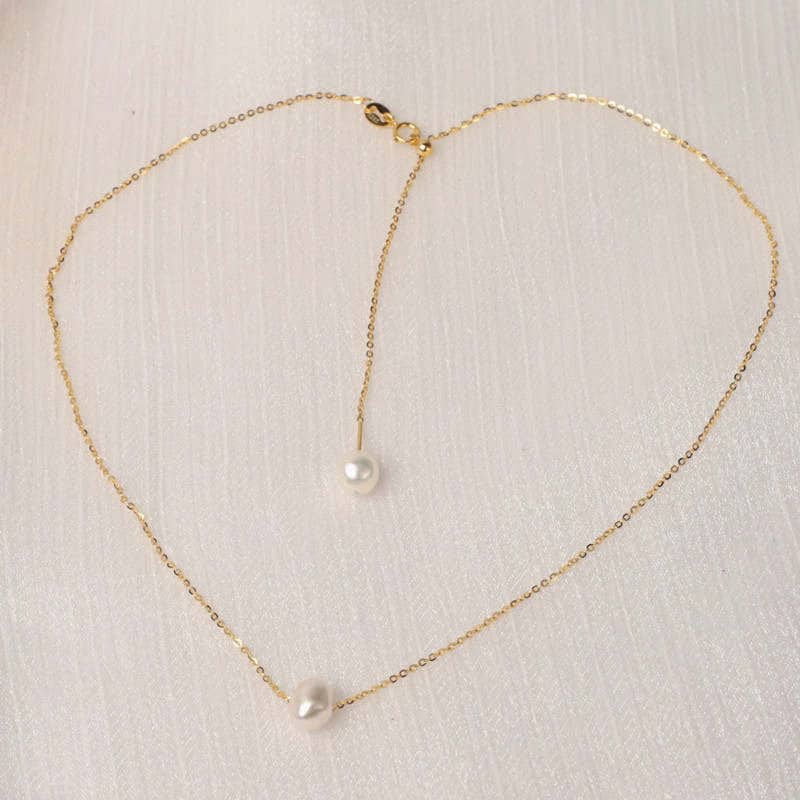 Pearl Choker, Dainty Pearl Choker Necklace, Simple gold choker necklace, Pearl  necklace, Dainty necklace - AliExpress